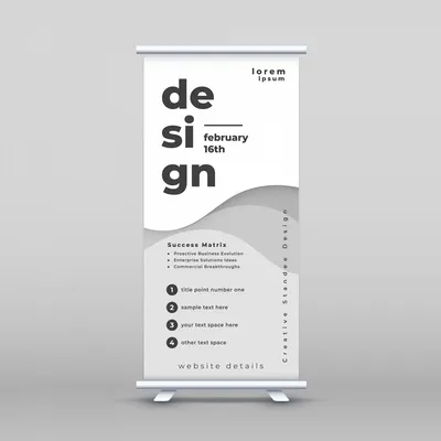Fabrication de roll-up et kakémonos personnalisés pour vos événements au Havre