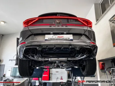 Installation échappement à clapet Remus Cupra Formentor VZ 4-Drive 2.0 TSi 310cv 2021 | ADP PERFORMANCE Avignon
