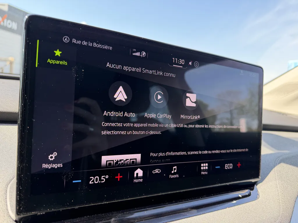 Achat voiture d’occasion Skoda Enyaq électrique en Normandie proche du Havre, de Rouen et d'Yvetot