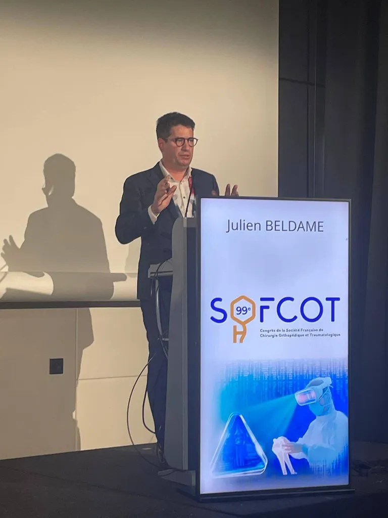 Docteur Julien Beldame au congrès de la SOFCOT