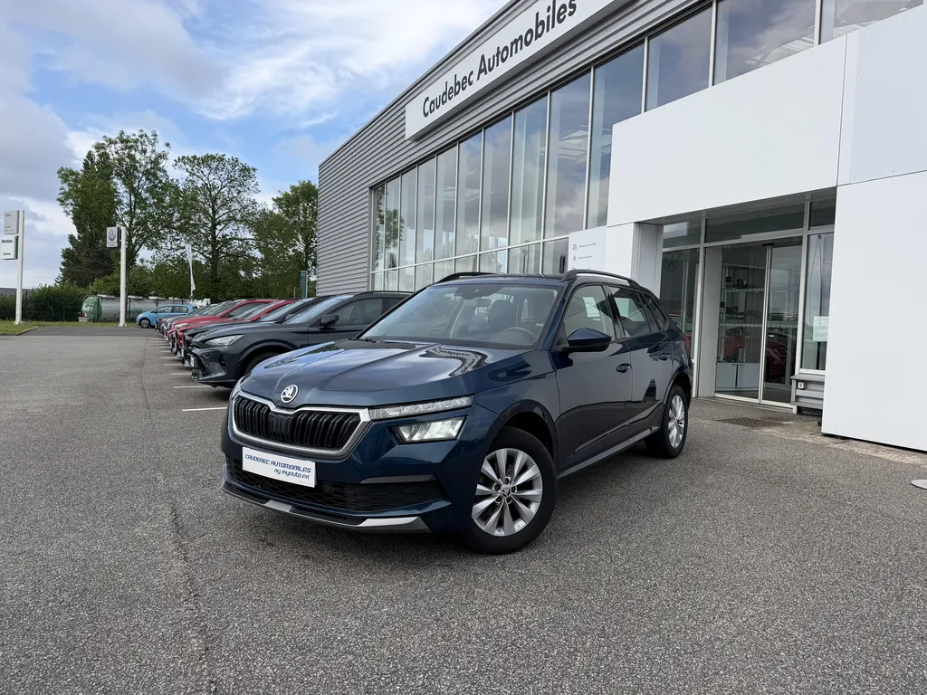 Voiture d'occasion Skoda Kamiq à vendre chez un concessionnaire proche du Havre en Normandie : profitez d'un SUV révisé