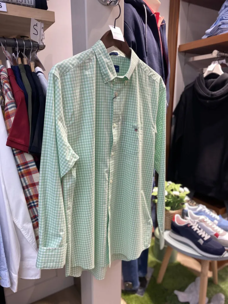 Acheter une chemise vichy Gant à Dieppe 76