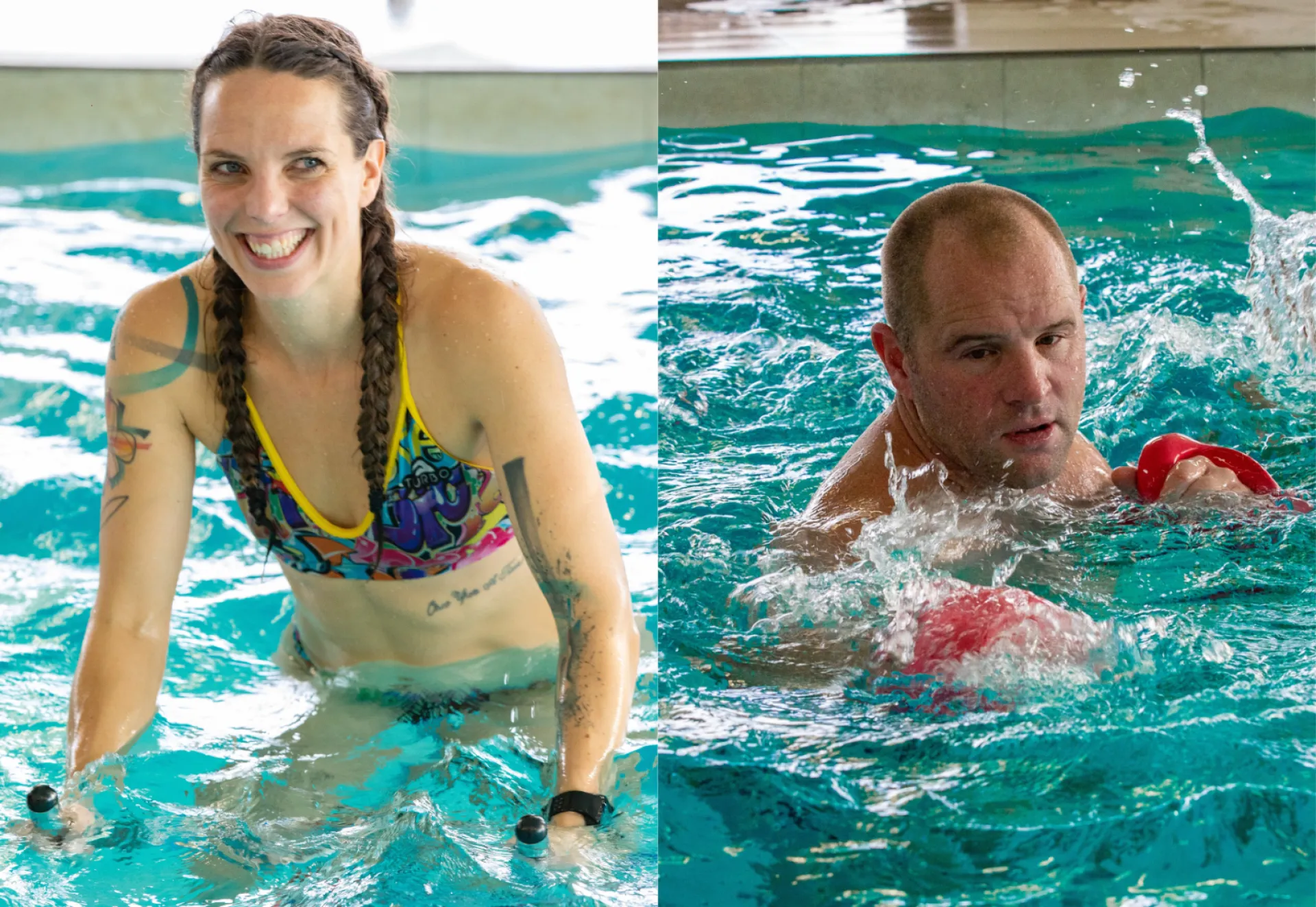 Cours d'Aquabike dans votre espace Sport KAP CARE à Mérignac proche de Pessac