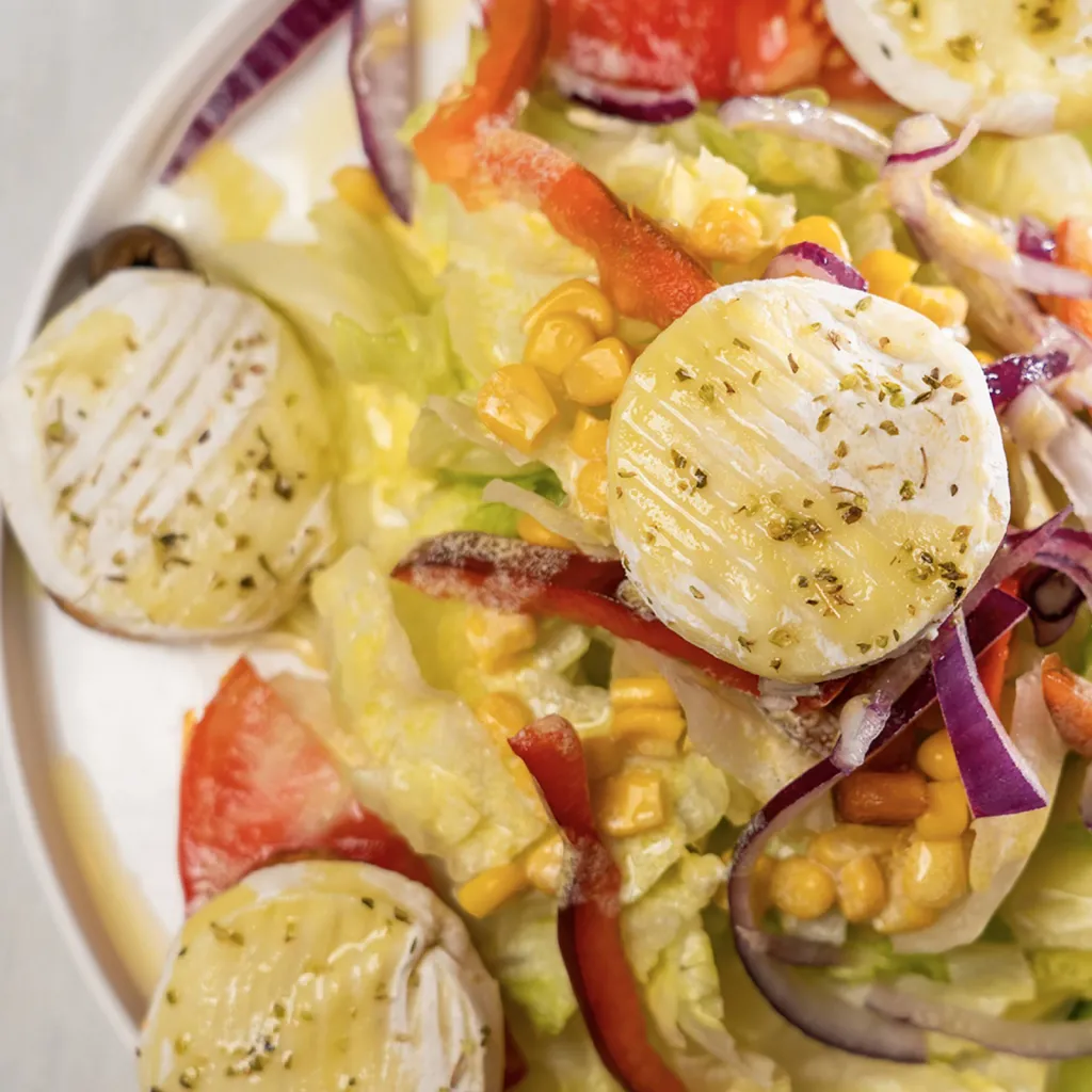 Entrée Chaude Salade de chèvres chauds sur place ou à emporter à Pernes les Fontaines