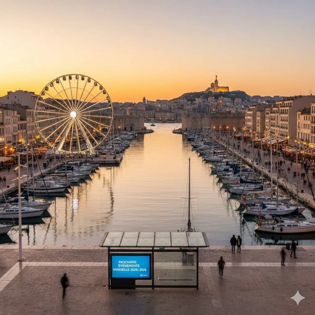 Prochains événements à Marseille 2025 / 2026