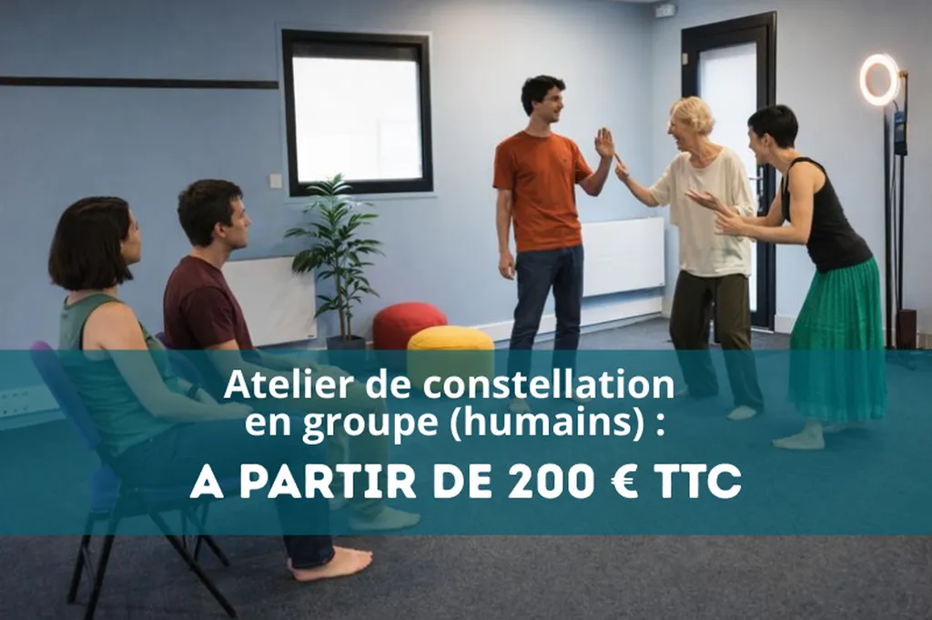 Constellation familiale en groupe : comprendre les schémas répétitifs et retrouver sa place à Rouen avec Valérie Guillet.