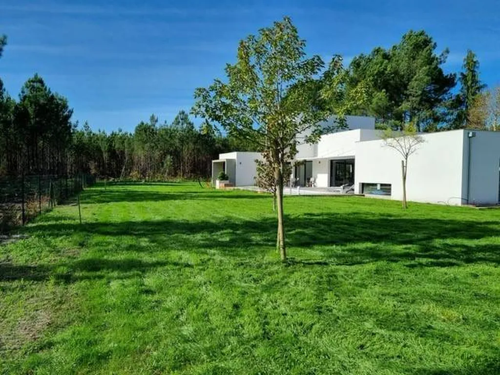 Entretien de votre gazon sur un espace vert situé près de Biscarrosse