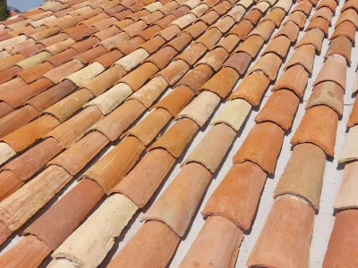 Toiture prête pour la canicule à Bormes les Mimosas dans le Var