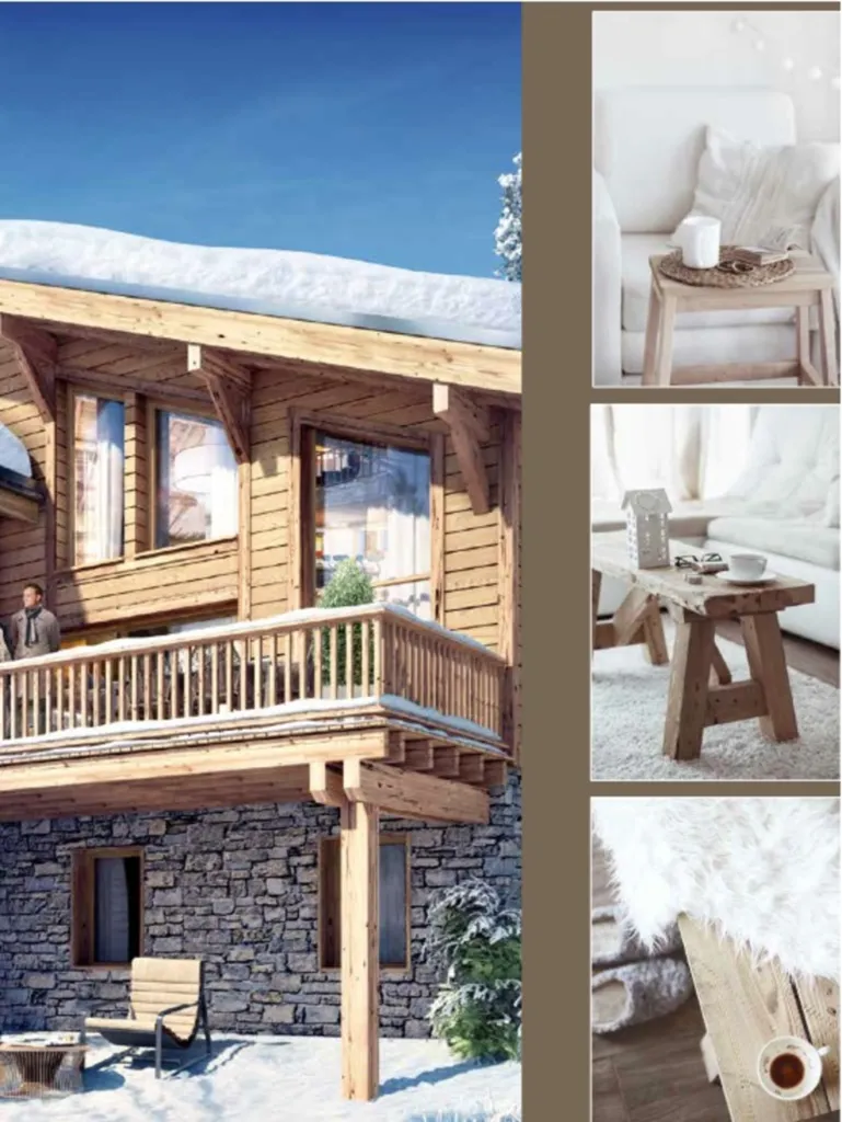 4 Demi-chalet  Combloux