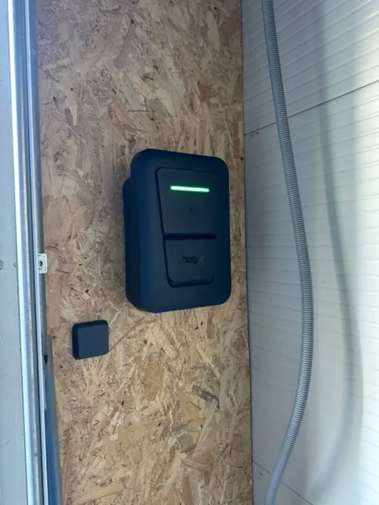 installation d'une borne de recharge  pour véhicule électrique