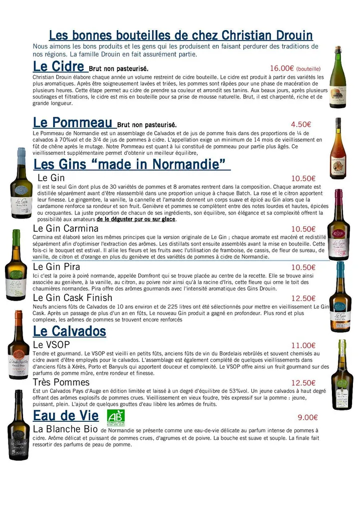 La maison Drouin du Calvados. La Table de l'HDLP est le restaurant de l'Hôtel De La Plage - HDLP à Bormes Les Mimosas,  La Favière, Var Proche du Lavandou, La Londe Colobrière. Entre Toulon et St Tropez.
