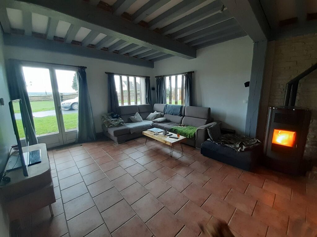 Maison en briques et colombages, région Lisieux, Calvados 14