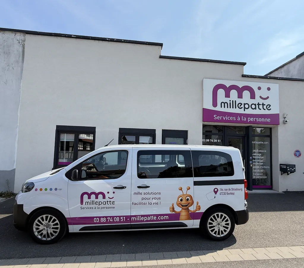 Marquage publicitaire pour véhicule professionnel 