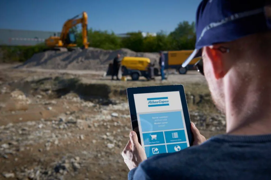 Installation d'une application mobile Power Connect sur groupe électrogène Atlas Copco à Martigues