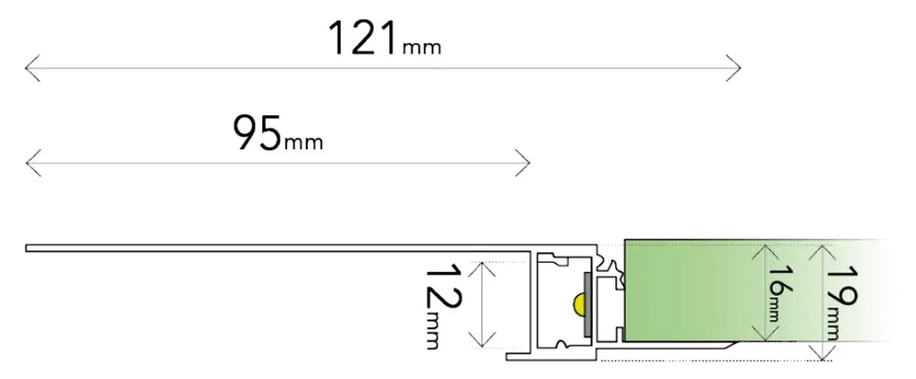 DELTA 10 PROFILE LED A ENDUIRE LEDUX