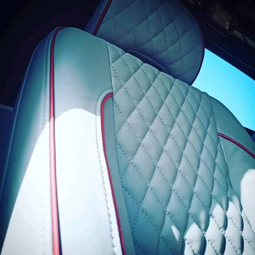 Personnalisation d'un siège de Chevrolet à Bordeau!x