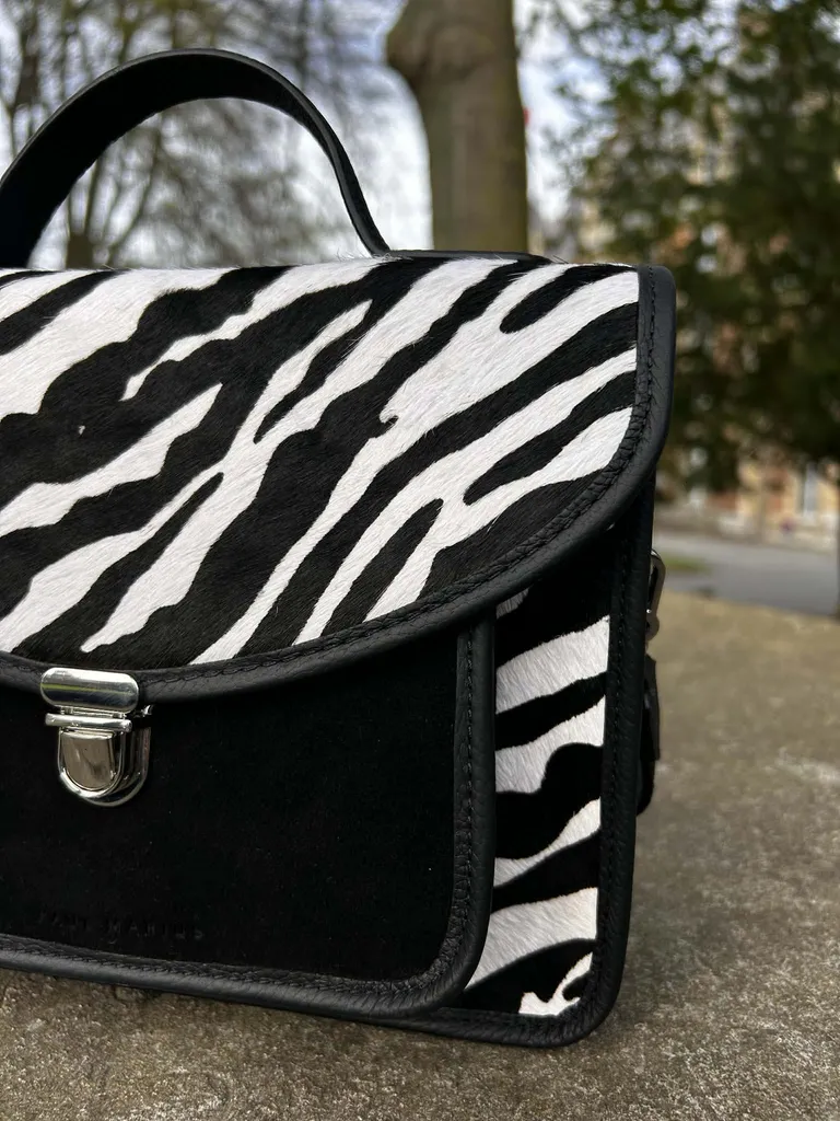 Sac Paul Marius Mademoiselle George Tigre noir/blanc chez Evasion à Eu