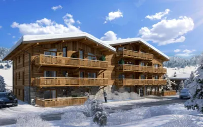 Résidence Le Quartz Blanc à deux pas des pistes à notre dame de Bellecombe en Savoie dans les Alpes du Nord