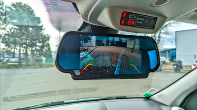 Caméra de recul sur écran rétroviseur Lyon Access Auto Miribel
