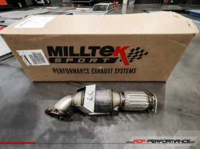 Installation Catalyseur sport Milltek pour Ford Fiesta ST MK7 1.6T 182 cv | ADP Performance Le Pontet
