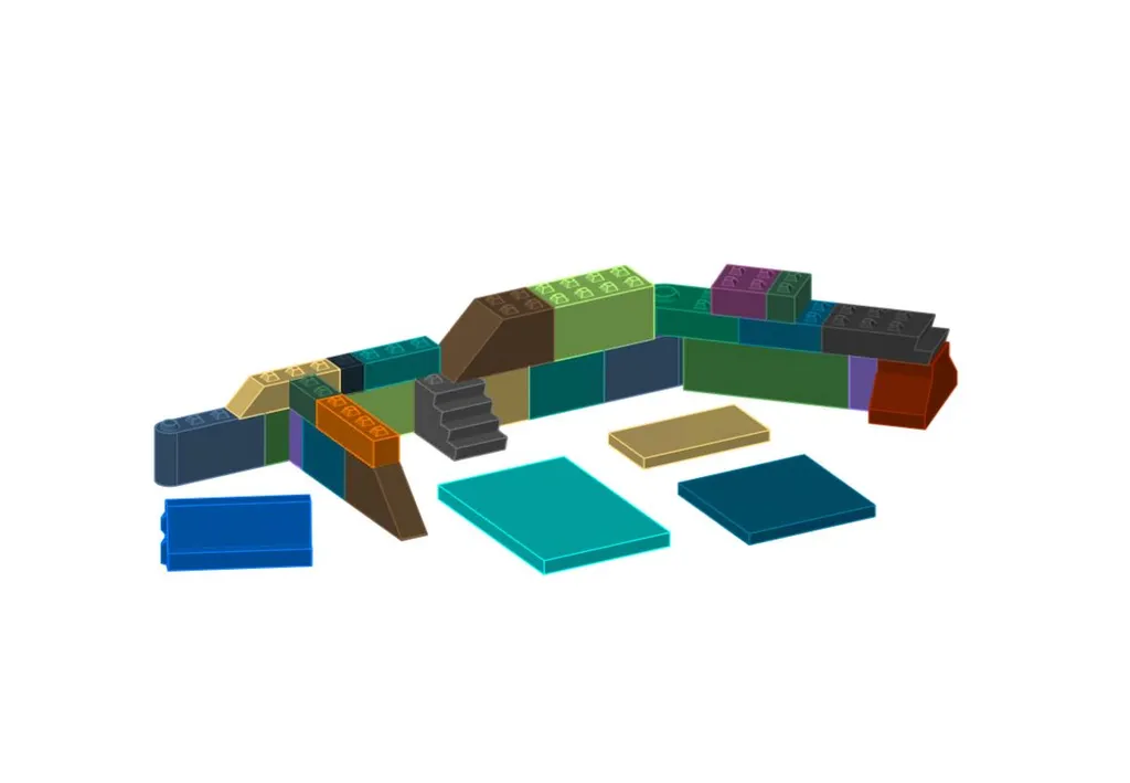 Blocs béton en vrac