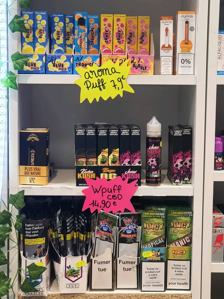 Cigarette jetable nicotine ou CBD à Plaisance du Touch