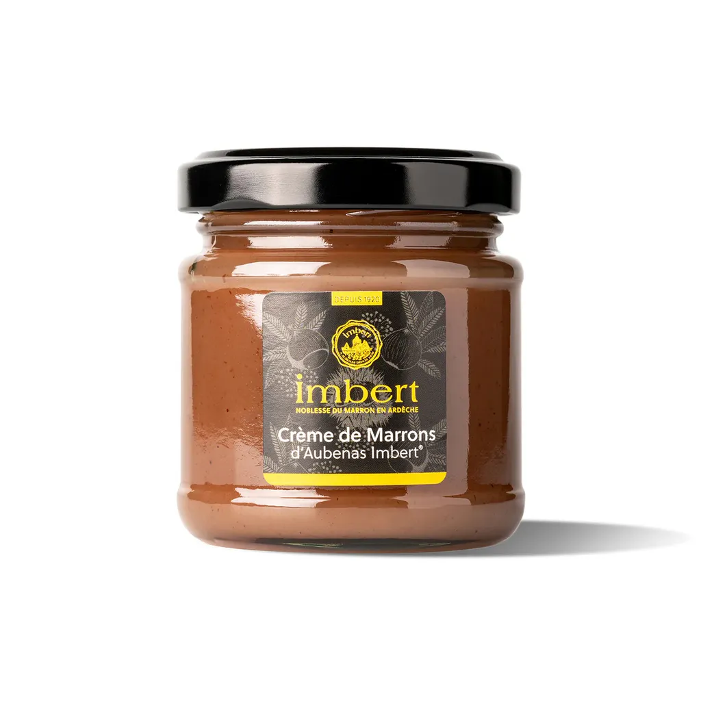  crème de marrons Imbert pot en verre spécialité Ardèche