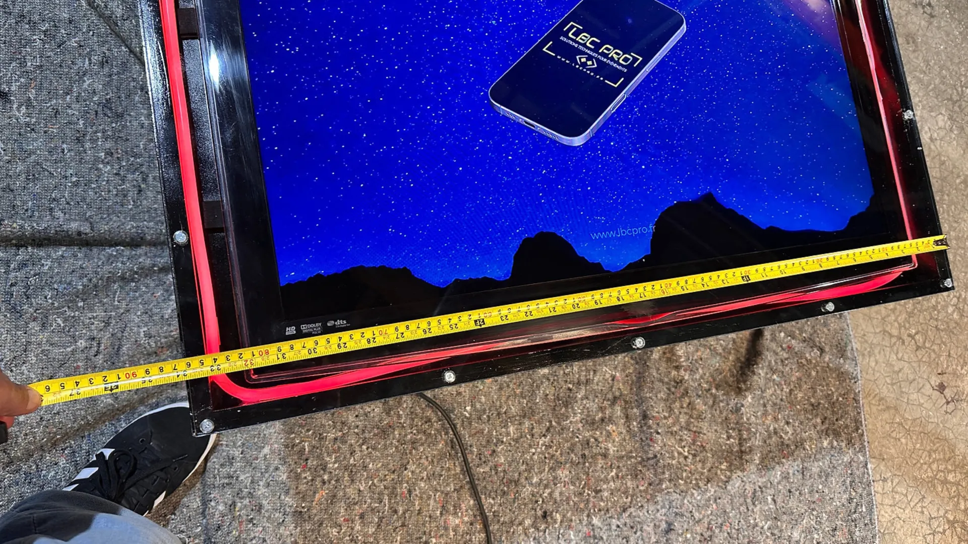 location écran table intégré à Bandol dans le var