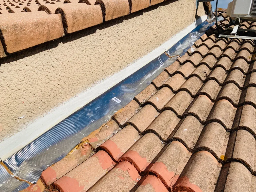 Changement de Solin en Plomb d’une maison sur Aix en Provence