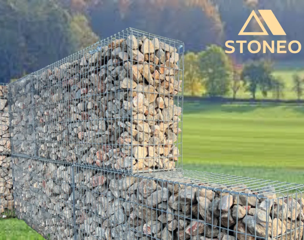 Optez pour un mur en gabion STONEO. Durable, esthétique et accessible, c'est là solution pour vos clôture, soutènement et murettes à proximité d'Annonay et partout en Ardèche 07, Drôme 26 et Isère 38