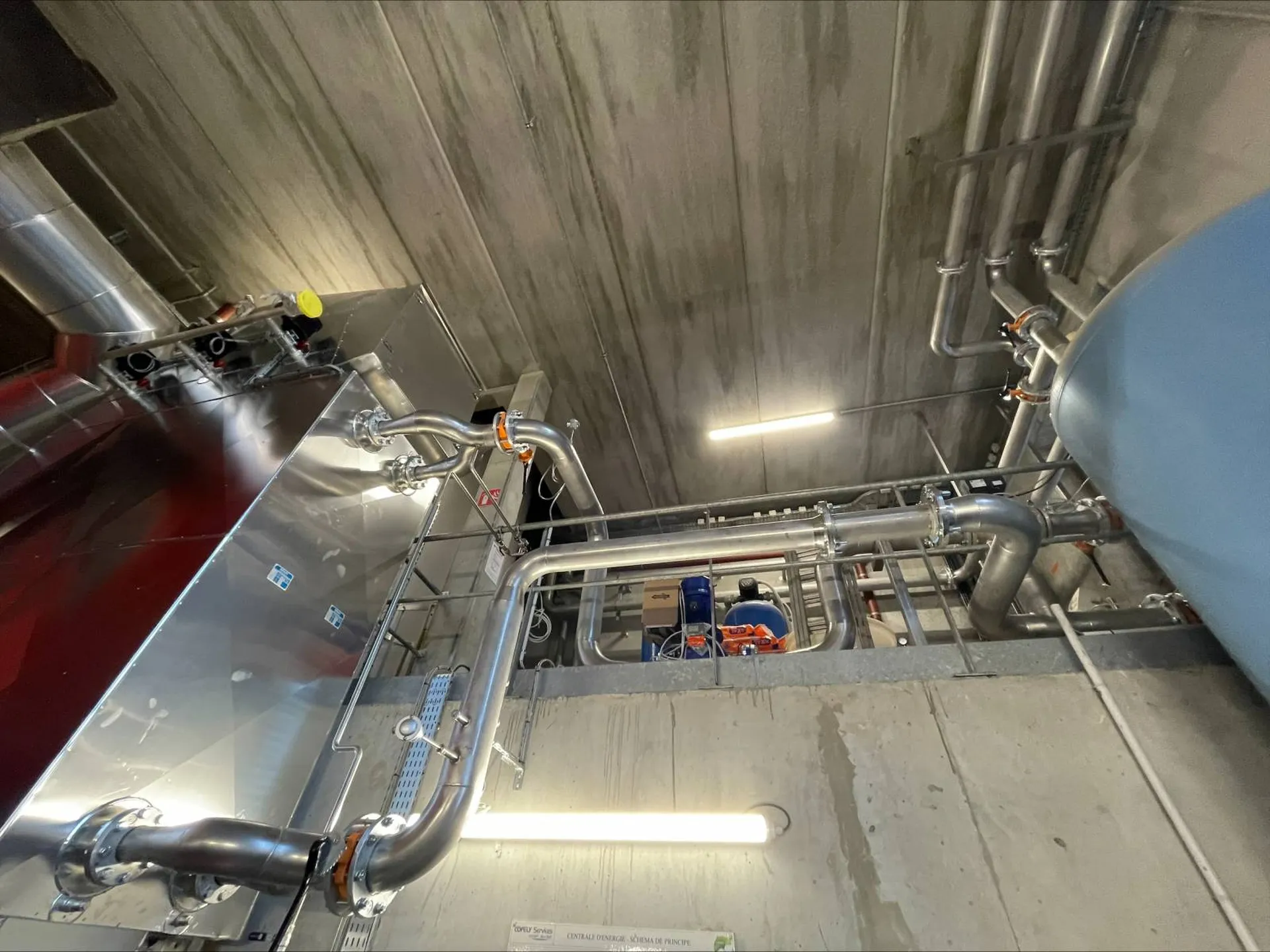 Panoplie de raccordement inox