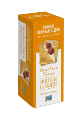 Crackers fromage Manchego