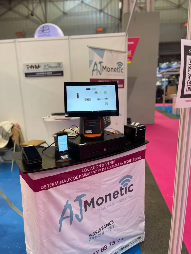 Location et vente de caisse enregistreuse type TPV chez AJ MONETIC 