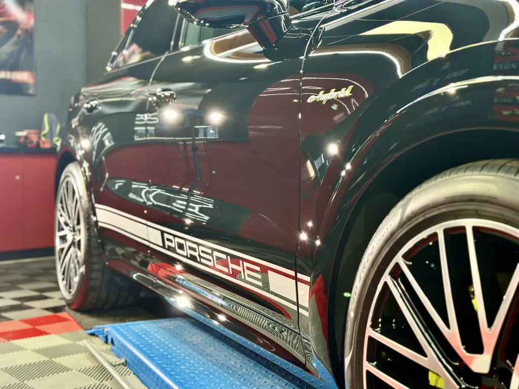 DETAILING auto protection carosserie traitement céramique lyon Porsche Cayenne 