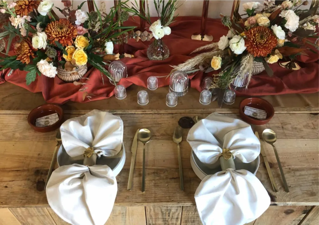 Une décoration faite sur-mesure par votre Wedding Planner à Bordeaux pour votre mariage 