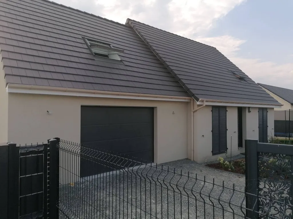 Agrandissement d'une maison pour création d'un garage et d'une chambre proche de Fécamp 76