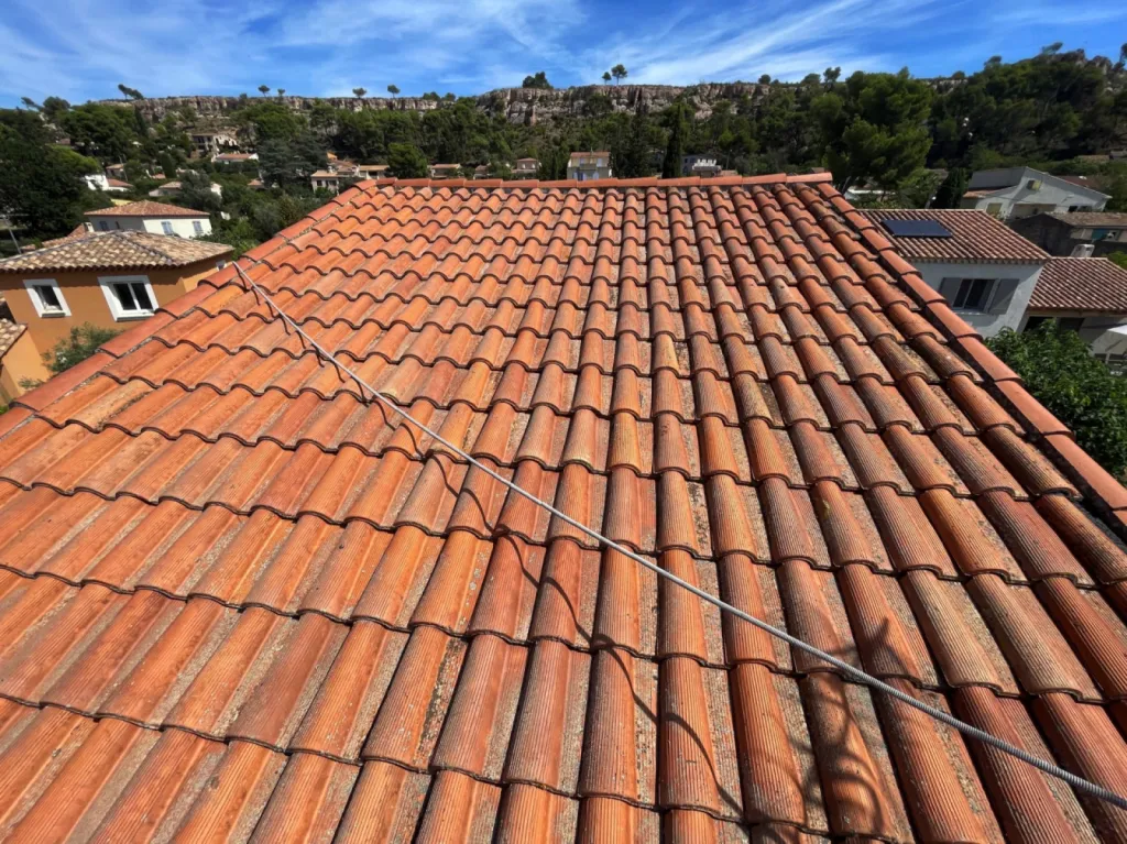 Changement d’une toiture de maison sur Martigues