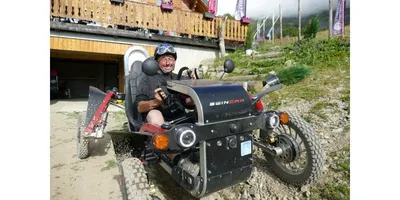 Swincar à la station de ski