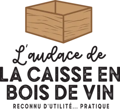 Caisse en bois de vin Plaisance du Touch L'audace de la caisse en bois de vin