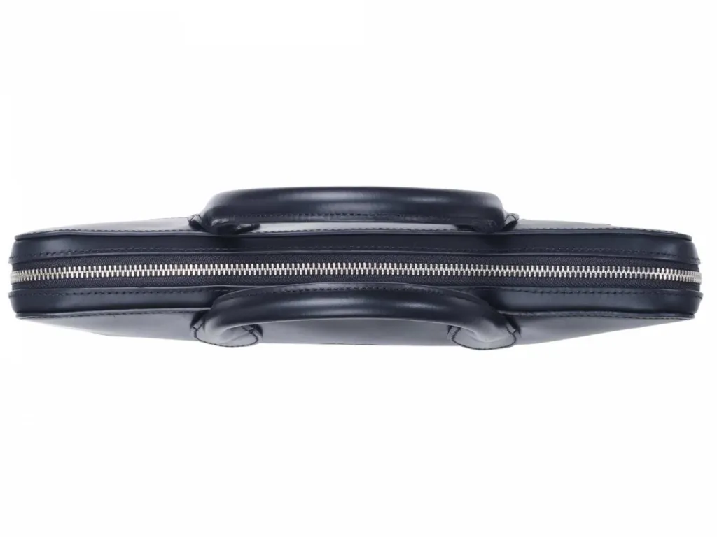 photo maroquinerie, bagagerie Bexley cartable homme cuir noir dessus