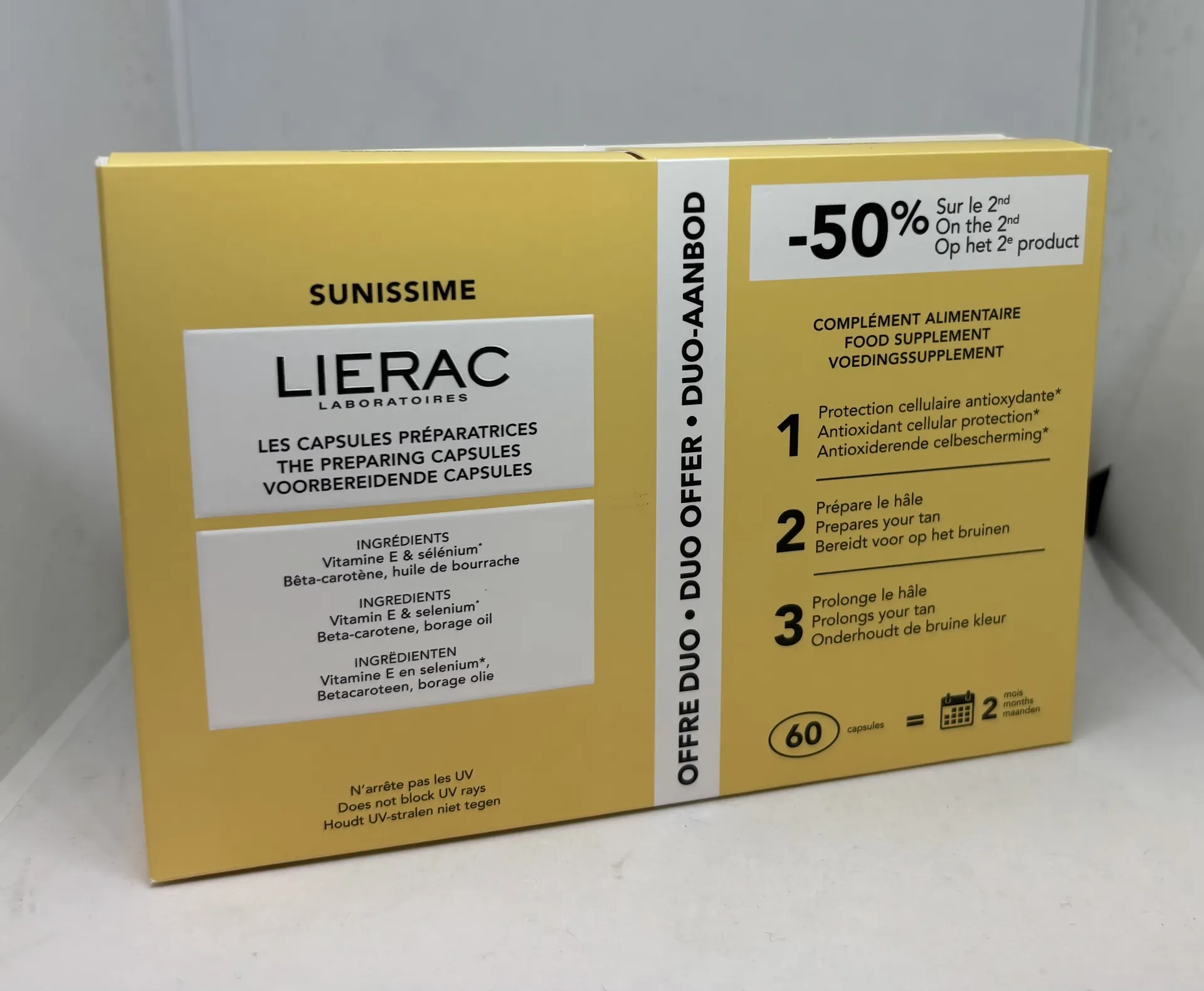 ETAPE 1 / CAPSULES PREPARATRICES PHARMACIE PANETTA 13012