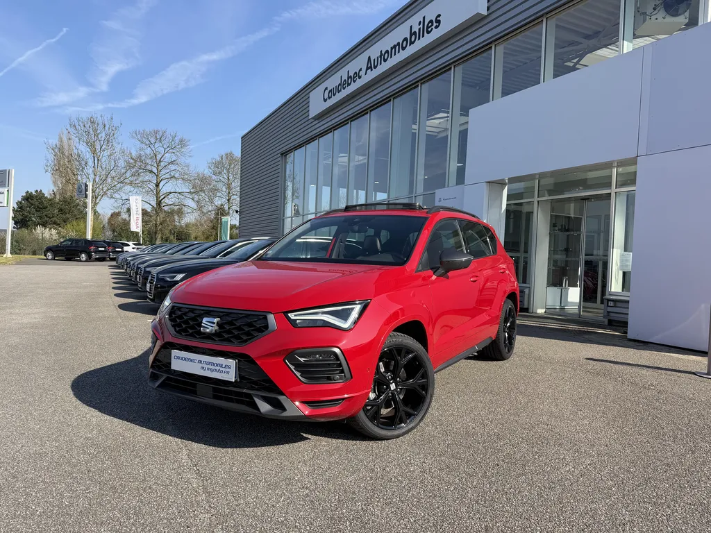 Achat SEAT Ateca d'occasion à proximité du Havre : profitez d'un SUV premium révisé et garanti chez votre concessionnaire Caudebec Automobiles