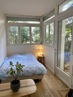 Chambre avec véranda  ultra lumineuse