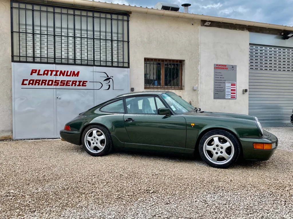 restauration de jantes sur Porsche macan  à Marseille