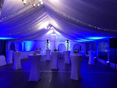 Eclairage indirect pour votre salle de mariage à Aix en Provence