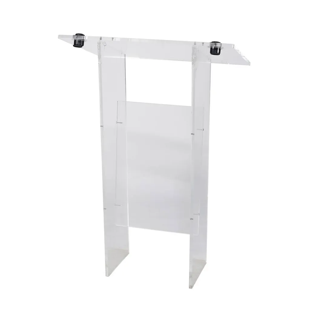 Location pupitre plexiglas pour discours à Saint-Etienne