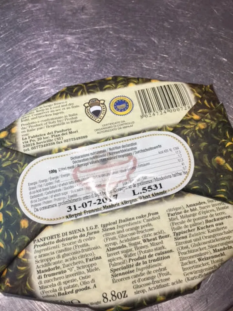 Panforte di siena
