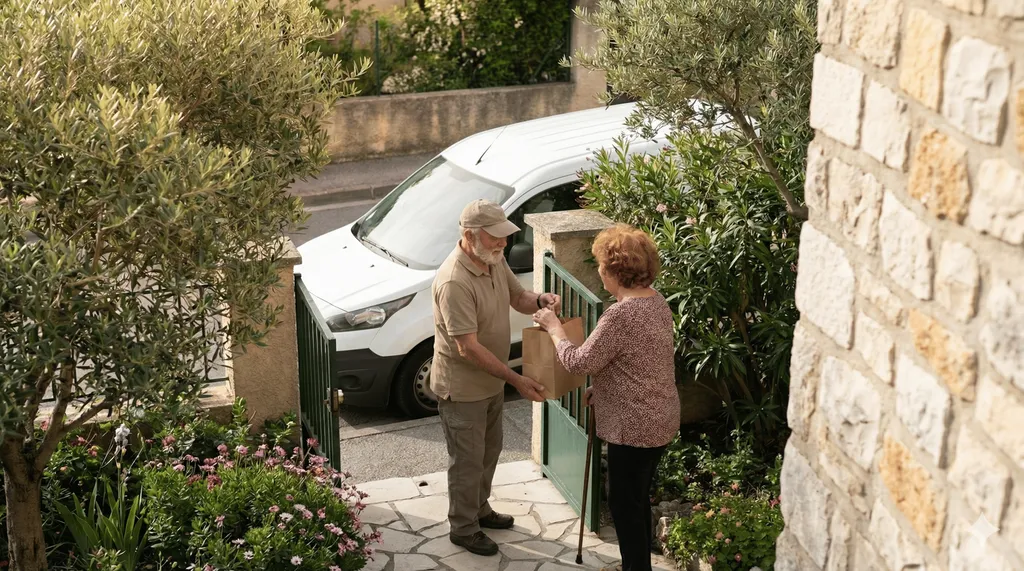 Comment fonctionne portage repas livraison mardi jeudi vendredi matin seniors Marseille 13011 ? - Organisation tournées domicile Allauch
