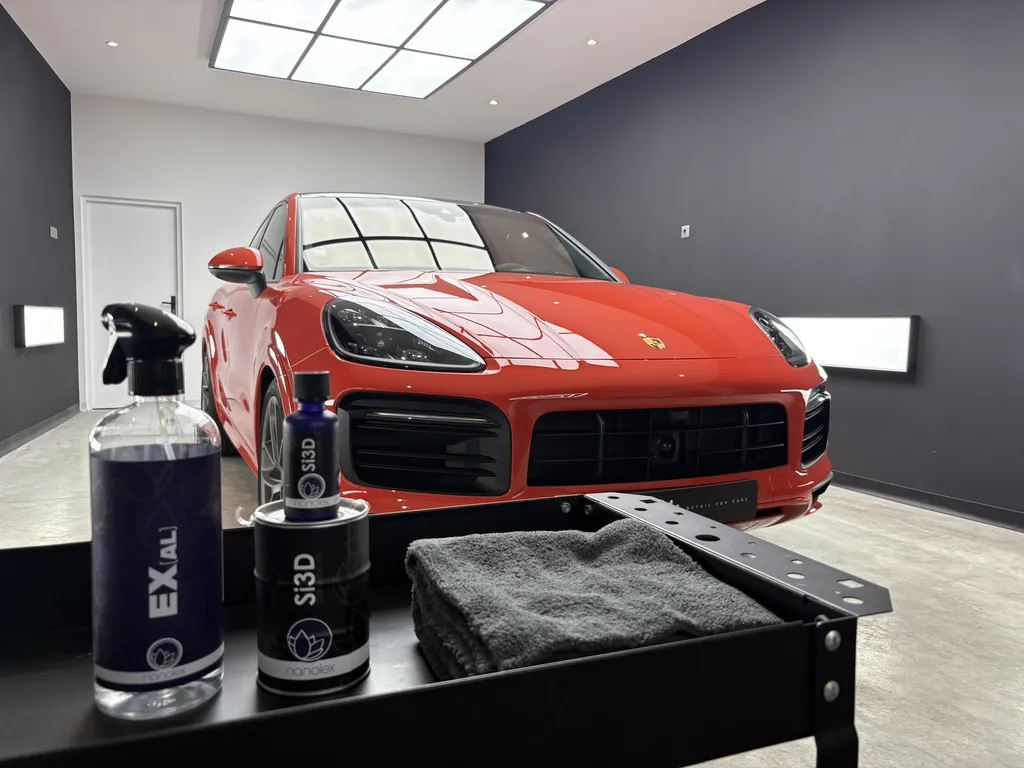 Traitement céramique Porsche Cayenne