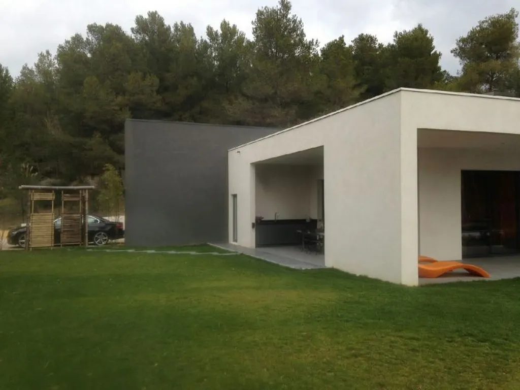 Maison complète en crépi minéral dans le Var